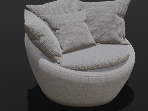Modern Sofa 3D Модель