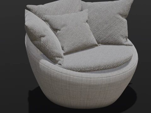 Modern Sofa 3D Model