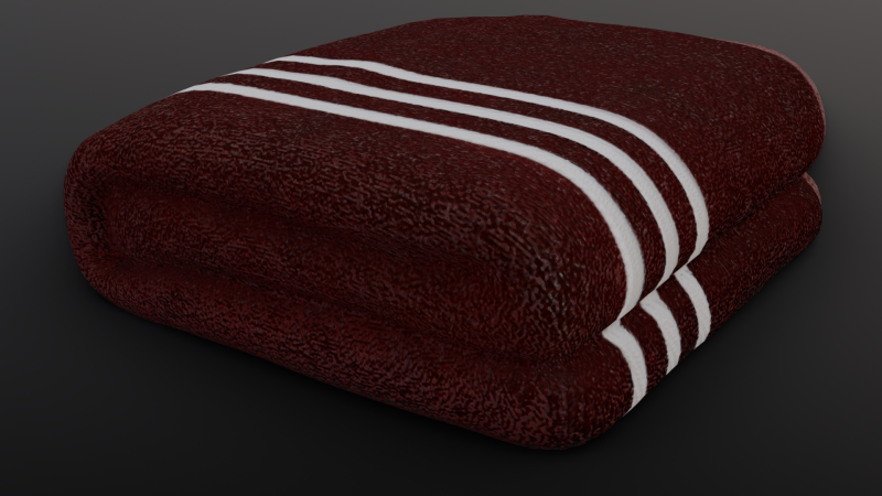Towel Modelo 3D .c4d .max .obj .3ds .fbx .stl .blend 