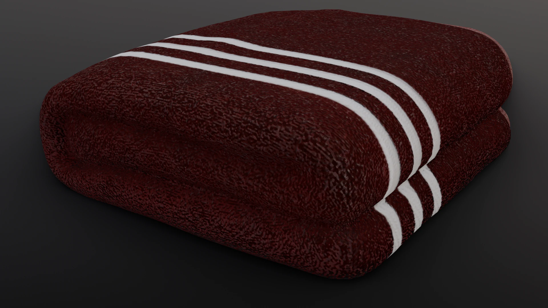 Towel 3D Model .c4d .max .obj .3ds .fbx .stl .blend 