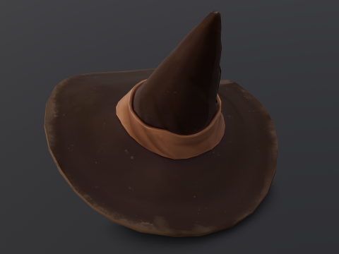 Witches Hat 3Dモデル