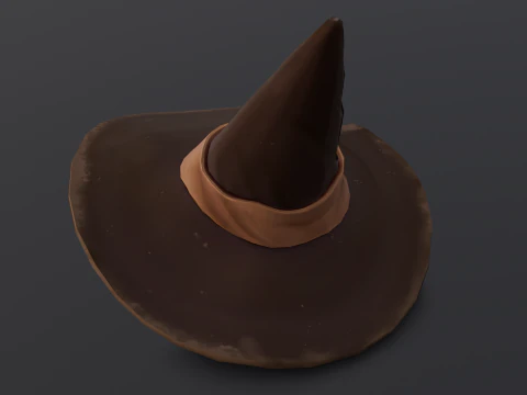 Капелюх відьми 3D Модель