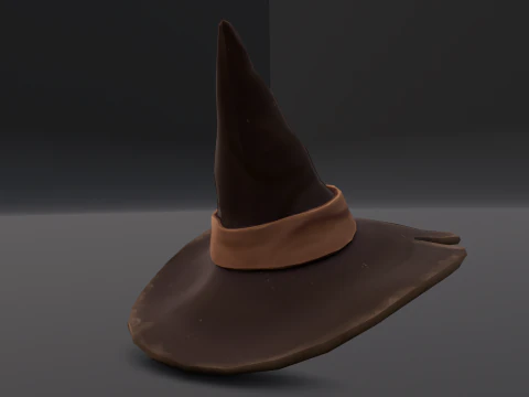 Капелюх відьми 3D Модель