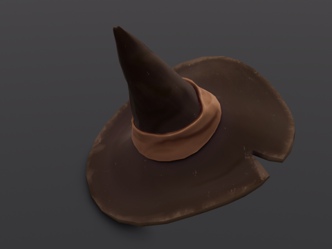 Witches Hat 3Dモデル
