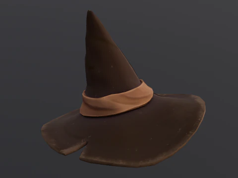 Капелюх відьми 3D Модель