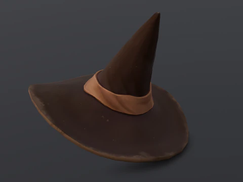 Капелюх відьми 3D Модель