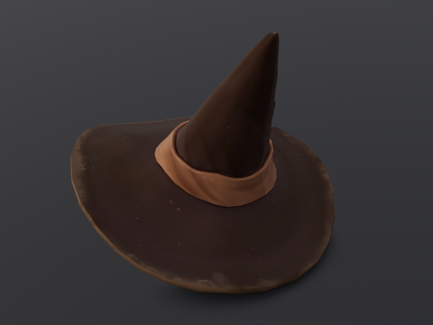 Witches Hat 3Dモデル