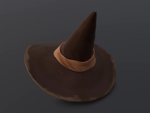 Капелюх відьми 3D Модель