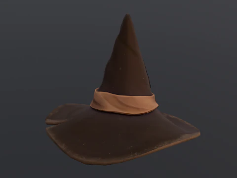 Капелюх відьми 3D Модель