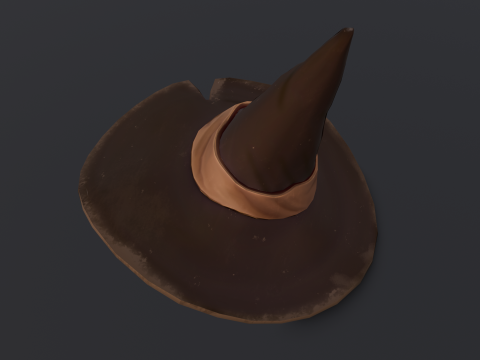 Witches Hat 3Dモデル