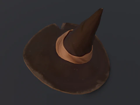 Капелюх відьми 3D Модель