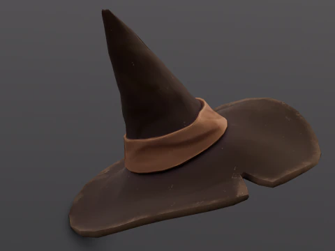 Капелюх відьми 3D Модель