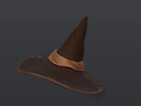 Капелюх відьми 3D Модель