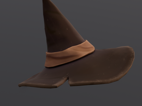 Witches Hat 3Dモデル