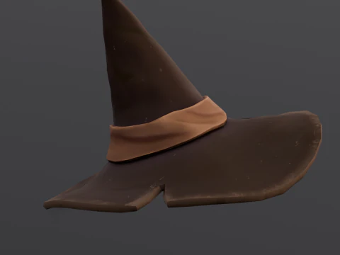 Капелюх відьми 3D Модель
