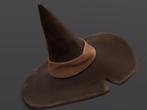Witches Hat 3Dモデル