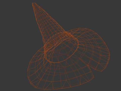 Witches Hat 3Dモデル