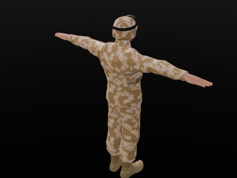 Soldier 3Dモデル