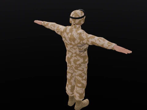 Soldier 3D Model