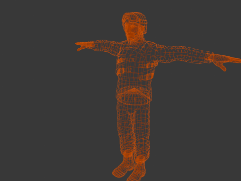 Soldier 3Dモデル