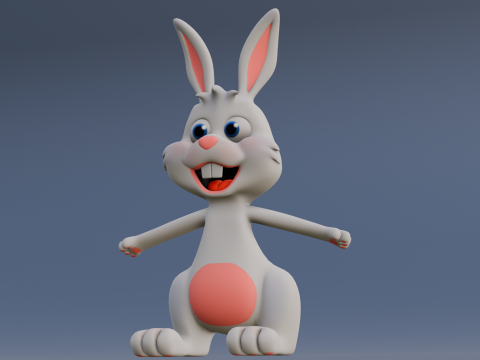 Bugs Bunny 3D Model
