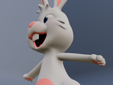 Bugs Bunny 3D 모델