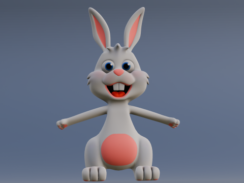Bugs Bunny 3D 모델