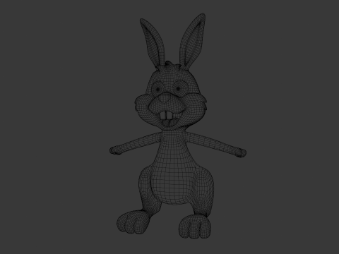 Bugs Bunny 3D 모델
