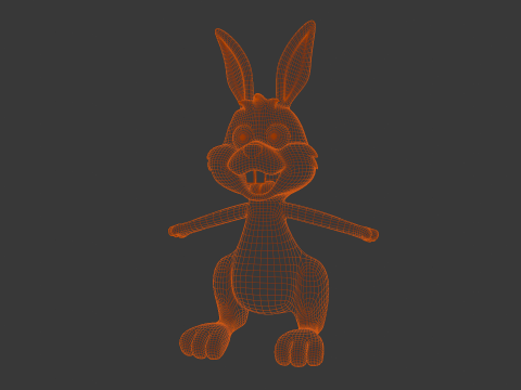 Bugs Bunny 3D 모델
