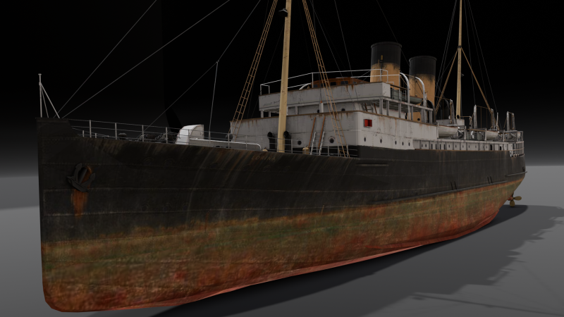 Ship 3D 모델 .c4d .max .obj .3ds .fbx .stl .blend 