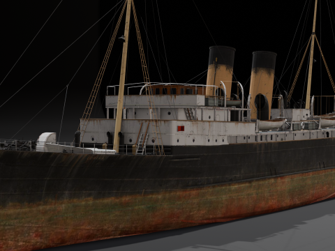 Ship 3D 모델