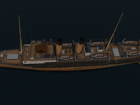 Ship 3D 모델