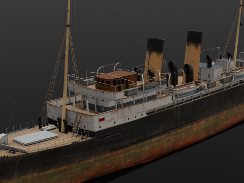 Ship 3D 모델