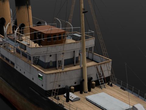 Ship 3D 모델
