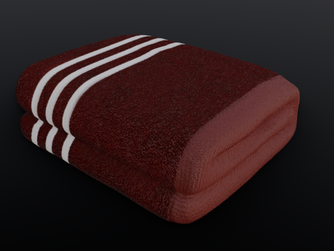 Towel 3D-Modell