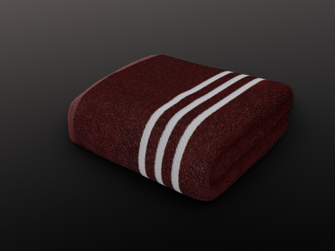 Towel 3D-Modell