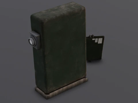 Electric box 3D Model