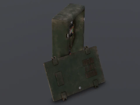 Electric box 3D Model