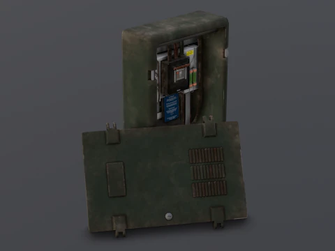 Electric box 3D Model