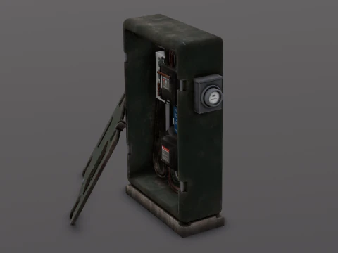 Electric box 3D Model