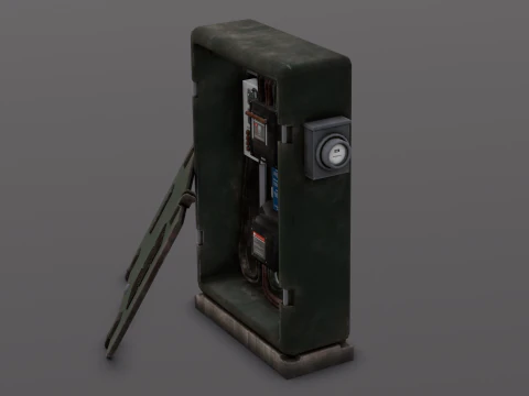 Electric box 3D Model