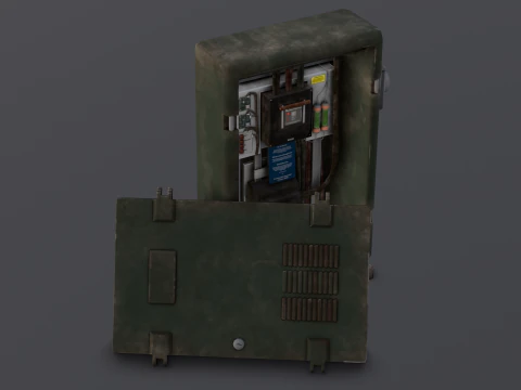 Electric box 3D Model