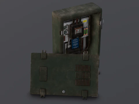 Electric box 3D Model