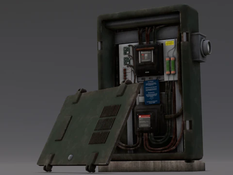 Electric box 3D Model
