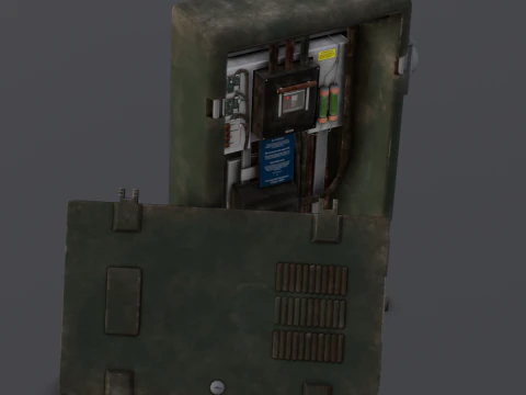 Electric box 3D Model
