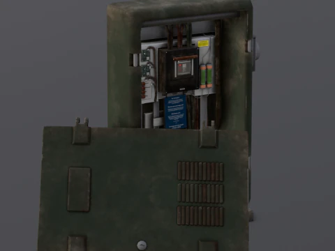 Electric box 3D Model