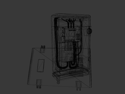 Electric box 3D Model