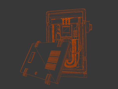 Electric box 3D Model