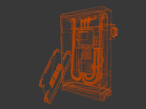 Electric box 3D Model