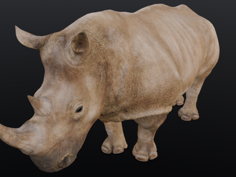 Behemoth Animated 3D Model